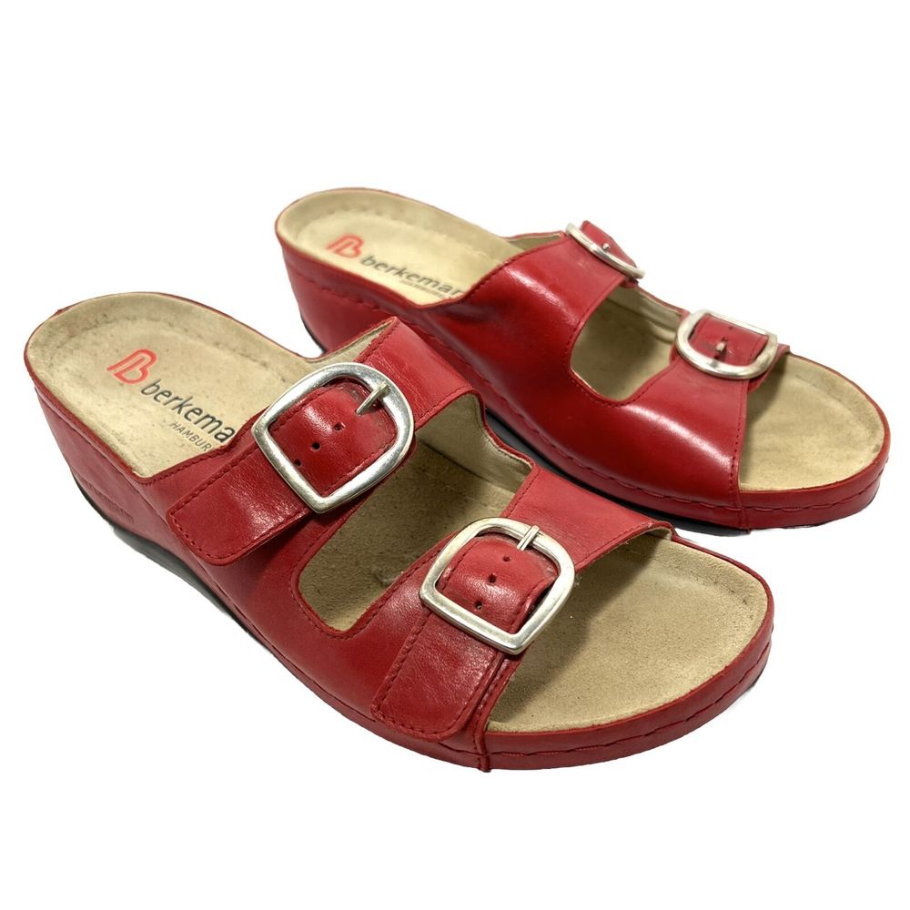 Berkemann Women’s Sandals Red Size 6.5